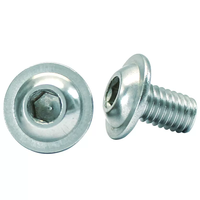Vis de machine à tête bombée avec collier hexagonal et rondelle, nouvelle conception, classes 10.9, modèles M3 M4 M5 M6 M8 M10