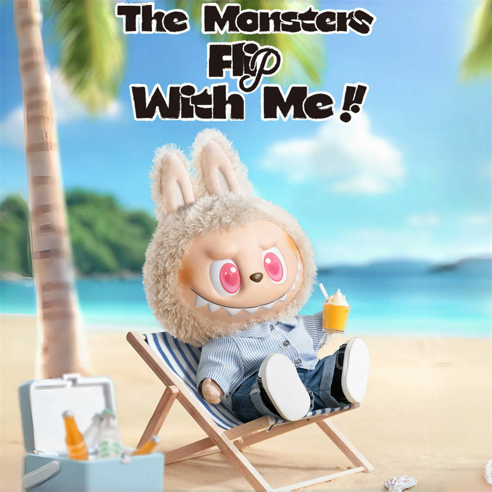 Original Popmart Labubu Plush Toy - Flip with Me Monster