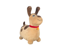 Jouets animaux à chevaucher pour l'extérieur et l'intérieur, avec housse en peluche