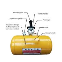 5 gallons 10 gallons gonfleur de siège de perle de pneu réservoir de gonflage rapide