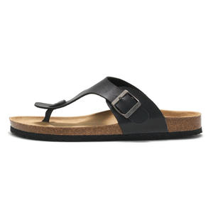 Infradito estivo in stile coreano sandali Casual da <span class=keywords><strong>donna</strong></span> con plateau in <span class=keywords><strong>sughero</strong></span> Open Toe Slip-On da spiaggia Trendyy pantofole in <span class=keywords><strong>sughero</strong></span> - Product Image 3