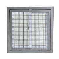 Grille de sécurité horizontale coulissante antivol en alliage d'aluminium, personnalisée, moderne et populaire pour entrepôt de conteneurs maritimes