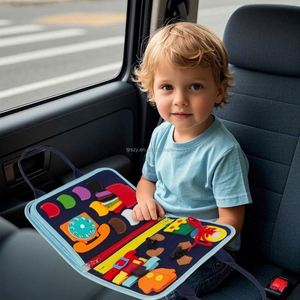 Nuevo Diseño de Tablero de Actividades Montessori de Fieltro para Niñas, Juguetes Sensoriales, Libro Silencioso de Fieltro para Niños Pequeños, Libro de Actividades de Fieltro - Product Image 6