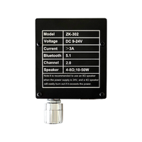 WUZHI-ZK-302 de musique audio audio, haut-parleur de puissance, module de carte d'amplificateur, 2.0 canaux stéréo, APP USB, 30W + 30W