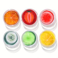 Vente en gros usine OEM 7 paires de patchs pour les yeux aux fruits frais (Fraise, Citron, Aloès, Concombre, Tomate) pour l'élimination des cernes