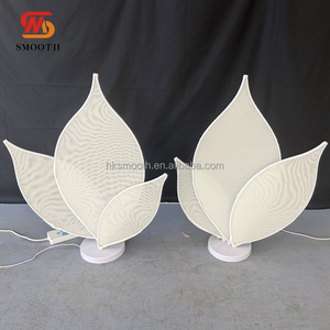 SMOOTH <b>Wedding</b> Road Leadlight Lotus Shape Lamp <b>Prop</b> <b>Wedding</b> Stage Decoration for Party Events - Product Image 4