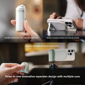 Poignée de photographie mobile MagCam avec assistant sans fil et lumière d'appoint magnétique – Supports et montures mobiles - Product Image 3