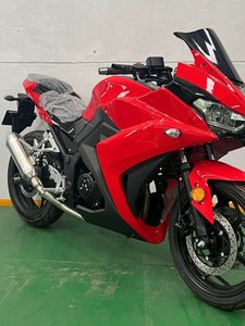 Moto sportive compacte EU R3 Ares, locomotive lourde, bicylindre, essence, 400cc HL200-4H, 150 km/h - Product Image 4