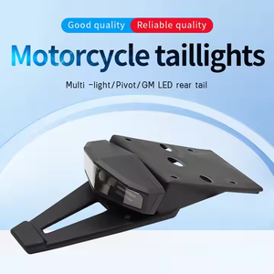 Luz LED Universal de Señal para Motocicleta, Luz Trasera con Soporte, Indicador de Parada para ATV Enduro Dirt Bike - Product Image 5