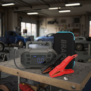 Хорошее качество Hola Batteryless портативный автомобильный стартер и насос для шин - Product Image 5