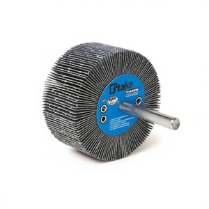TTAKE Take Abrasive Cloth Flap <b>Wheel</b> 50x10 Mm With 6 Mm Shaft For <b>Grinding</b> - Product Image 2