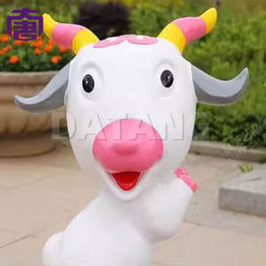 ไฟ LED รูปแกะจีน 3 มิติ สำหรับตกแต่งวันหยุด กันน้ำ IP65 เหมาะสำหรับคริสต์มาสและฮาโลวีน ตกแต่งสวนและสวนสาธารณะกลางแจ้ง - Product Image 4