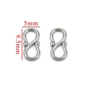 Conector de Espiral para Pulsera y Collar de Acero Inoxidable con Baño de Oro 18K para Preservación del Color, <span class=keywords><strong>Material</strong></span> DIY para <span class=keywords><strong>Joyería</strong></span> - Product Image 3
