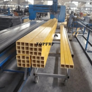 ท่อสี่เหลี่ยม FRP ป้องกันการกัดกร่อน ปรับแต่งได้ตามต้องการ - Product Image 4