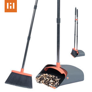 Juego de escobas y recogedores HOLAMOPA, paquete de 2 herramientas de limpieza con mango ajustable - Product Image 1