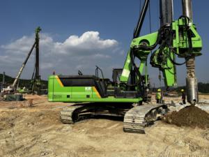 Machine de construction de pieux de fondation, marque chinoise de premier plan, foreuse rotative montée sur tracteur - Product Image 6