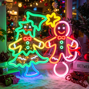 Letreros de Neón LED Comerciales Songwen Personalizados con Cuerpo de Cristal, Resistentes al Agua IP67, Garantía de 2 Años, Iluminación para Fiestas - Product Image 1