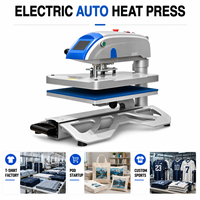 Presse à Chaud Pivotante Automatique Électrique 16x20 pour Transfert sur T-shirts