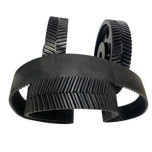 O-tipi naylon balıksırtı dişli kemer zamanlama kasnağı 45 çelik makine endüstrileri için özelleştirilebilir OEM inşaat kasnak - Product Image 1