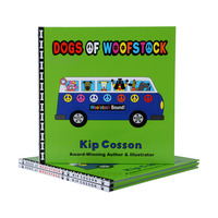 Impression personnalisée à la demande, livre d'images pour enfants relié en couverture rigide, entièrement illustré, faible MOQ, impression numérique pour les nouveaux auteurs