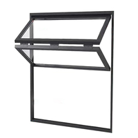 Puertas y Ventanas de Gran Tamaño Personalizadas de Plástico, Acero y Aleación de Aluminio, Ventanas Abatibles de Aluminio con Vidrio Templado