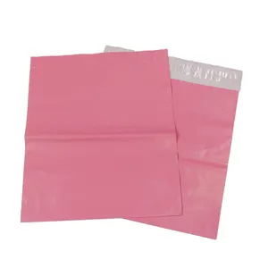 Фиолетовая индивидуальная оптовая продажа/Опт 10x13 печать логотипа прочная доставка экспресс розовый/фиолетовый полиэтиленовый пакет для почтовых отправлений пластиковая курьерская упаковка