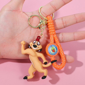 Figuras de <span class=keywords><strong>Personajes</strong></span> de Dibujos Animados Chongjie, <span class=keywords><strong>Rey</strong></span> León, Animales, Llaveros 3D de PVC, Llaveros de Goma de PVC Personalizados con <span class=keywords><strong>Personajes</strong></span> de Dibujos Animados <span class=keywords><strong>del</strong></span> <span class=keywords><strong>Rey</strong></span> León - Product Image 4