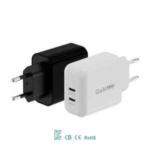 2024 nouveauté 45W Gan USBC chargeant 45W Gan USBC chargeant avec <span class=keywords><strong>le</strong></span> certificat CB CE ROSH charge sûre pour téléphone - Product Image 3