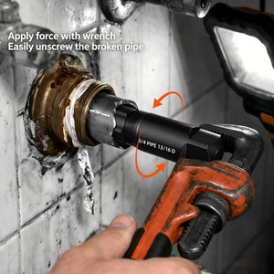Pipe Threader 3/4 In Npt Manual For Emergency Repair Copper Pipe - Product Image 5