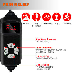 Shanglaite 2025,赤外光治療ラップ/マットボディウエスト腹痛緩和660nm 850nm - Product Image 4