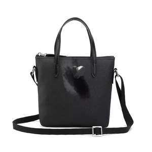 法国版女式红色糖果桶包简约网络质感时尚春夏斜挎包钻石珍珠尼龙 - Product Image 5