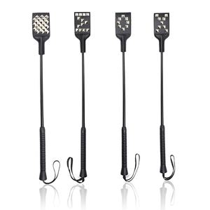 Griff Kunstleder Reit kulturen Flirten SM Bondage <span class=keywords><strong>Sex</strong></span> Liebe Prügel Paddel Peitschen Sexspielzeug für Paar Sklave - Product Image 1