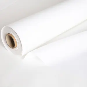 Hot Sale Custom 100% Polyester Effen Geweven Display Stof Direct Kleurstof-Sub Textiel Voor Display Banner Muur