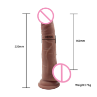 Venta al por mayor de fábrica de China realista grande fuerte punto G masajeador consolador vibrador para mujeres orgasmo punto G masajeador