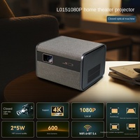 Vidéoprojecteur de cinéma maison L015 Full HD 4K compatible, Android 11, 2 Go de RAM, intelligent, pour jeux et éducation, vente chaude en usine