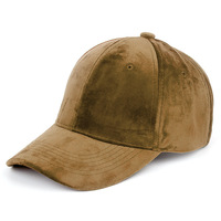 Gorras de Béisbol de Alta Calidad, Ajustables, con Visera Curva, 6 Paneles, Personalizadas, de Terciopelo, Gorra de Béisbol Simple