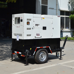 Perkins Cummins 10KW 25kva 30kVA 50kva 75kva 100kva 120kva 150kva di động di động im lặng Máy phát điện diesel giá nhà sản xuất - Product Image 2