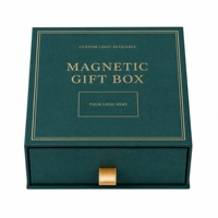 Boîte cadeau rigide de luxe à double porte en papier avec matériaux recyclés, doublure en éponge imperméable, finition brillante et mate, gaufrage