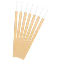 Bâtonnets de coton en bambou pour greffe de cils, démaquillage des faux cils, nettoyage de la colle à cils, petits bâtonnets de coton pour tatouage - Vente en gros