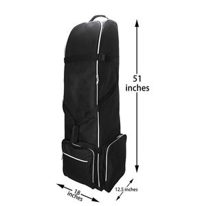Sac de voyage de golf portable avec roulettes, certifié BSCI, pour les compagnies aériennes - Product Image 1