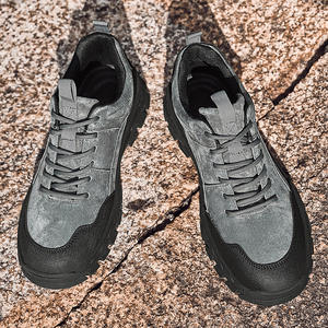 Botas de Senderismo y Trekking para Hombre 2025, Nuevas, Transpirables, de Cuero Genuino, Color Sólido, Duraderas, de Piel de Vaca - Product Image 4