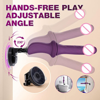 Leistungsstarker Silikon-Stoßvibrator mit Realistischen Dildos, Heizfunktion, G-Punkt- und Klitoris-Stimulation, Anales Sexspielzeug für Frauen, Männer und Paare