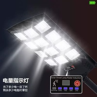 Lampadaire Solaire LED Tout-en-un Bestseller IP65, Angle de Faisceau 180°, Certifié RoHS pour Éclairage Extérieur Maison Jardin Cour