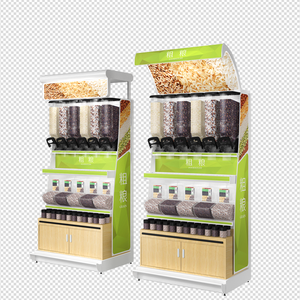 Siêu thị Pick và mix số lượng lớn kẹo thực phẩm gia vị Gondola Kệ <span class=keywords><strong>Rack</strong></span> hiển thị với Scoop bin - Product Image 5