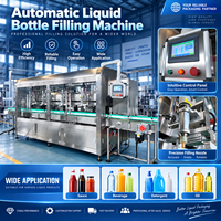 Machine de remplissage d'huile de cuisson entièrement automatique à 8 têtes avec écran tactile en acier inoxydable et moteur servo pour l'huile de tournesol et les vinaigrettes