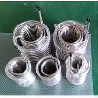 Échangeur de chaleur hélicoïdal en acier inoxydable, condenseur de refroidissement, serpentin à vapeur, refroidisseur de moût, serpentin de refroidissement, serpentin hélicoïdal multicouche