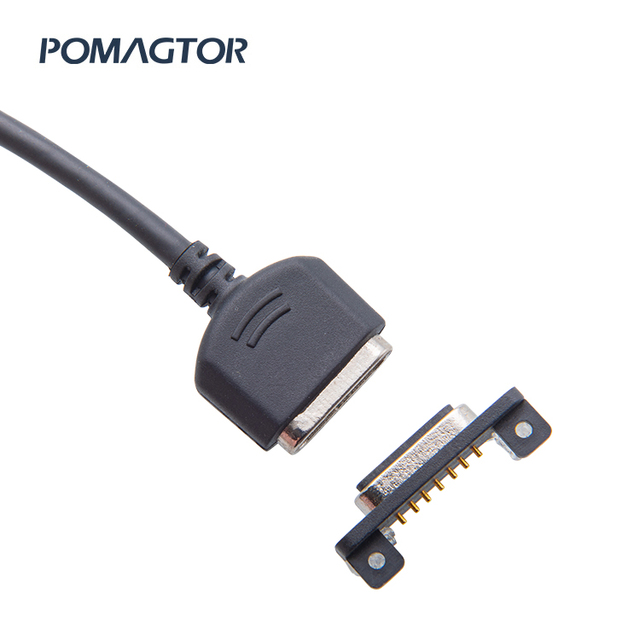 Hot Selling Product Pogo Pin Connector Charging Dock Magnetic Mini Usb Cable 7Pin Adapter Magnetic Power Cable