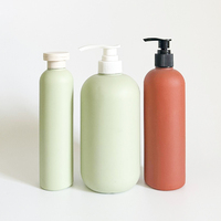 Bouteille en plastique Shampooing Lotion pour le corps Hôtel Savon liquide pour les mains Ensemble Douche Gel de lavage Conteneur Emballage 200ml 300ml 400ml 500ml
