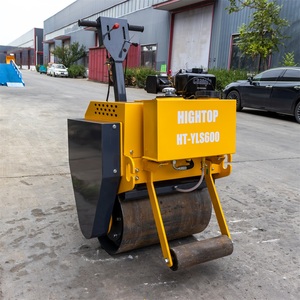 Construction Machinery Walk Behind Compactor New Pavement <b>Vibration</b> <b>Mini</b> Road Roller - Product Image 4