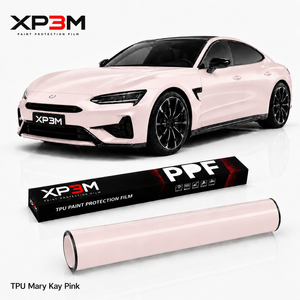 ฟิล์มกันรอยรถยนต์ XP3M Mary Kay สีชมพูเปลี่ยนสีได้ เคลือบเงา TPU ความหนา 7.5 มิล ป้องกันรอยขีดข่วน ป้องกันสีเหลือง - Product Image 1